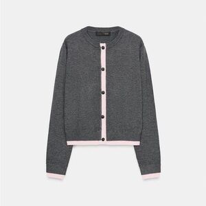 NWT Zara Combination Knit Cardigan